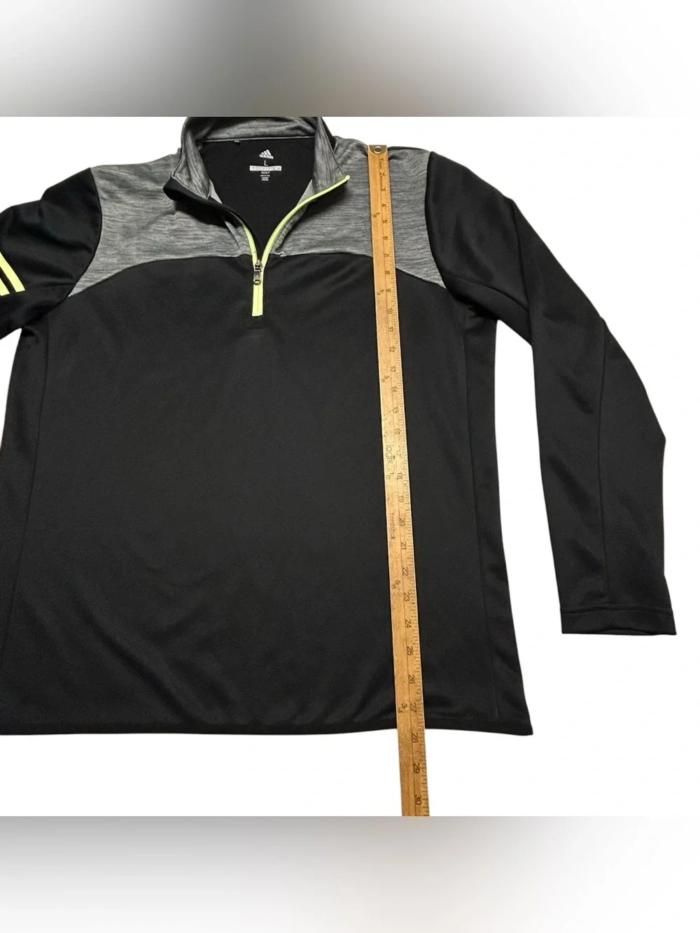 Adidas Golf Mens Size L Sweatshirt 1/4 Zip Gym Running Outdoor Activewear